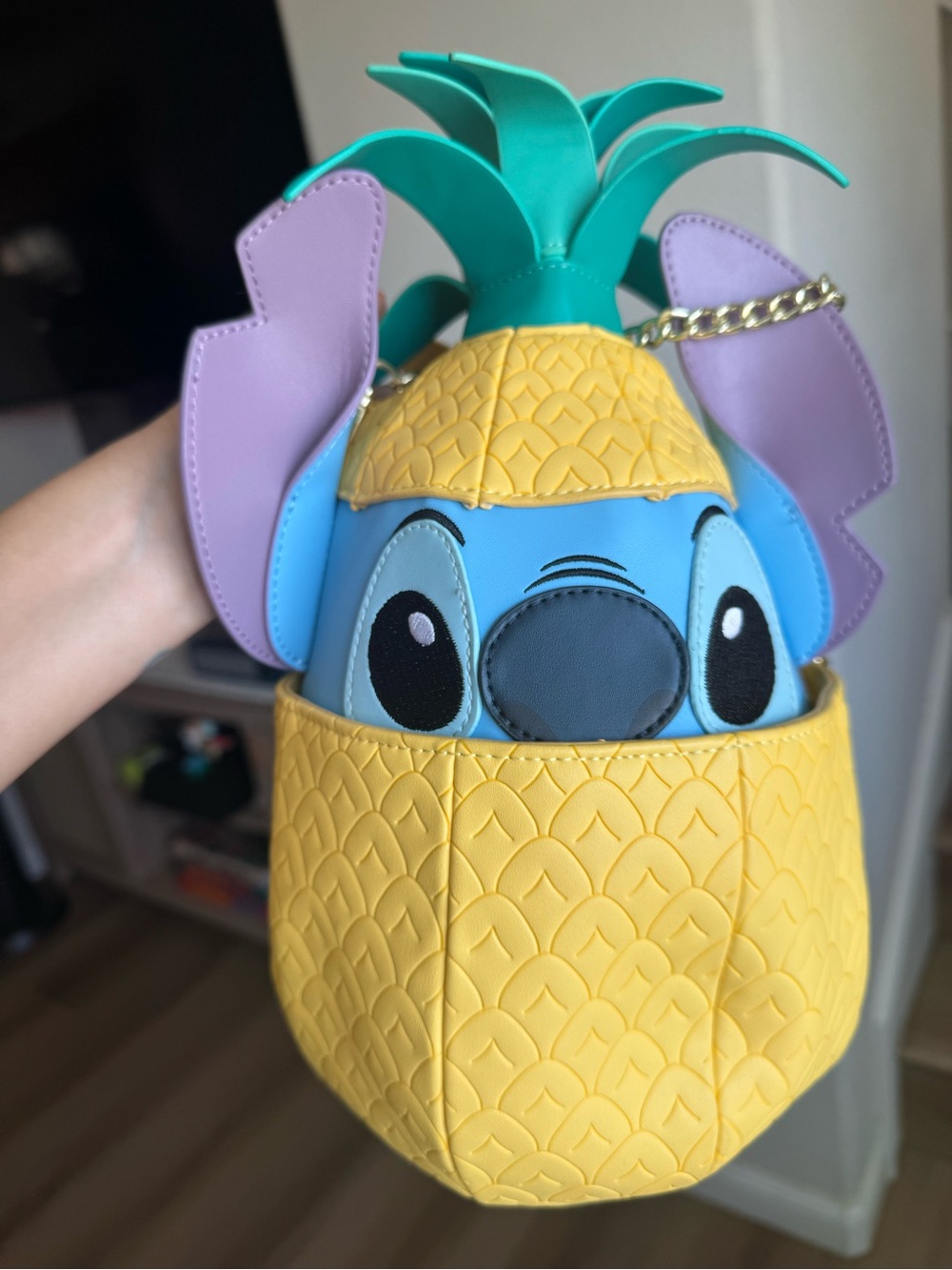 Loungefly Pineapple Stitch Bag